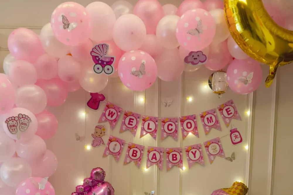 newborn baby welcome decoration