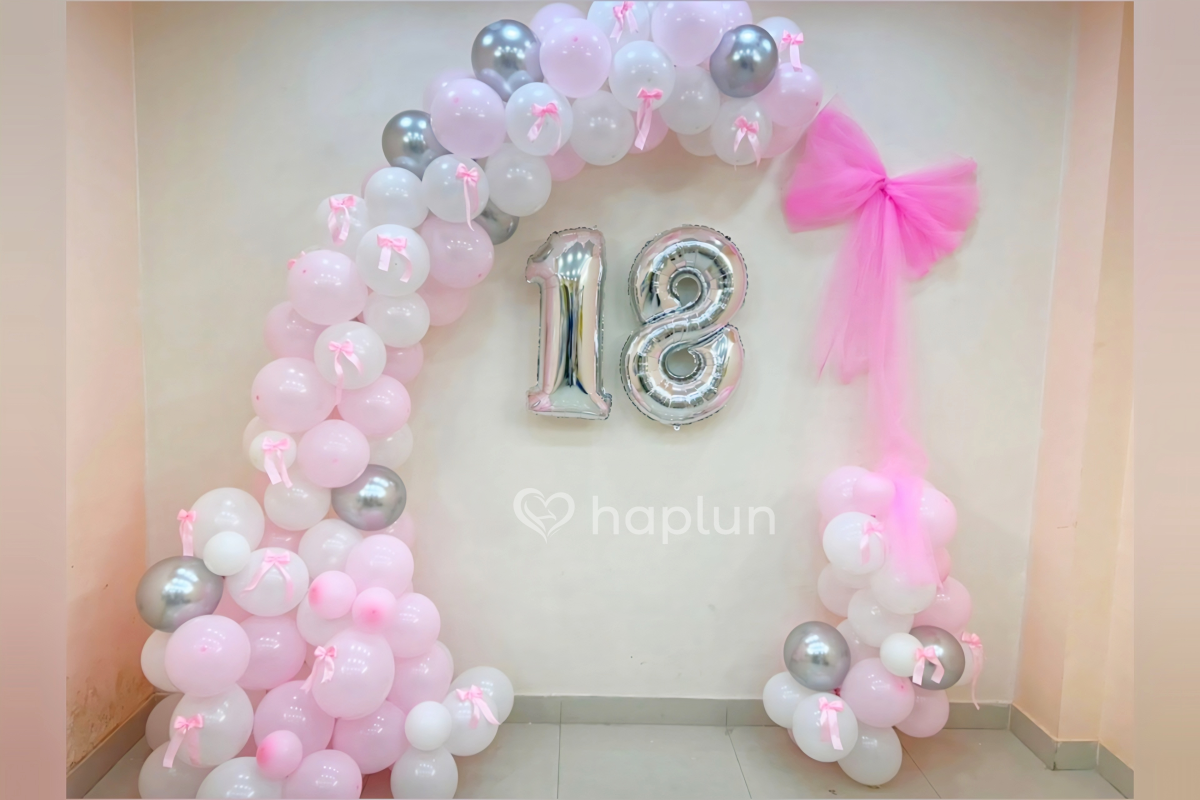 Pretty Pink Bow Birthday Decor