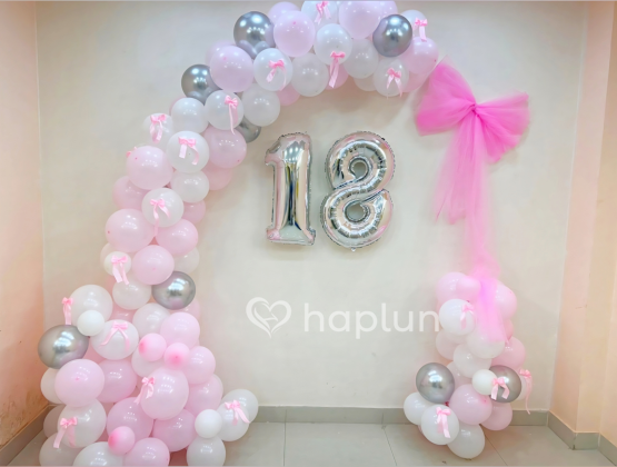Pretty Pink Bow Birthday Decor