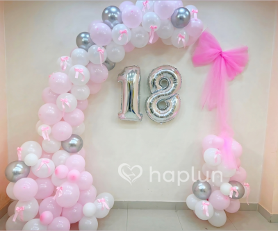 Pretty Pink Bow Birthday Decor