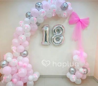 Pretty Pink Bow Birthday Decor