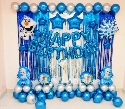 Ice Princess Frozen Birthday Decor