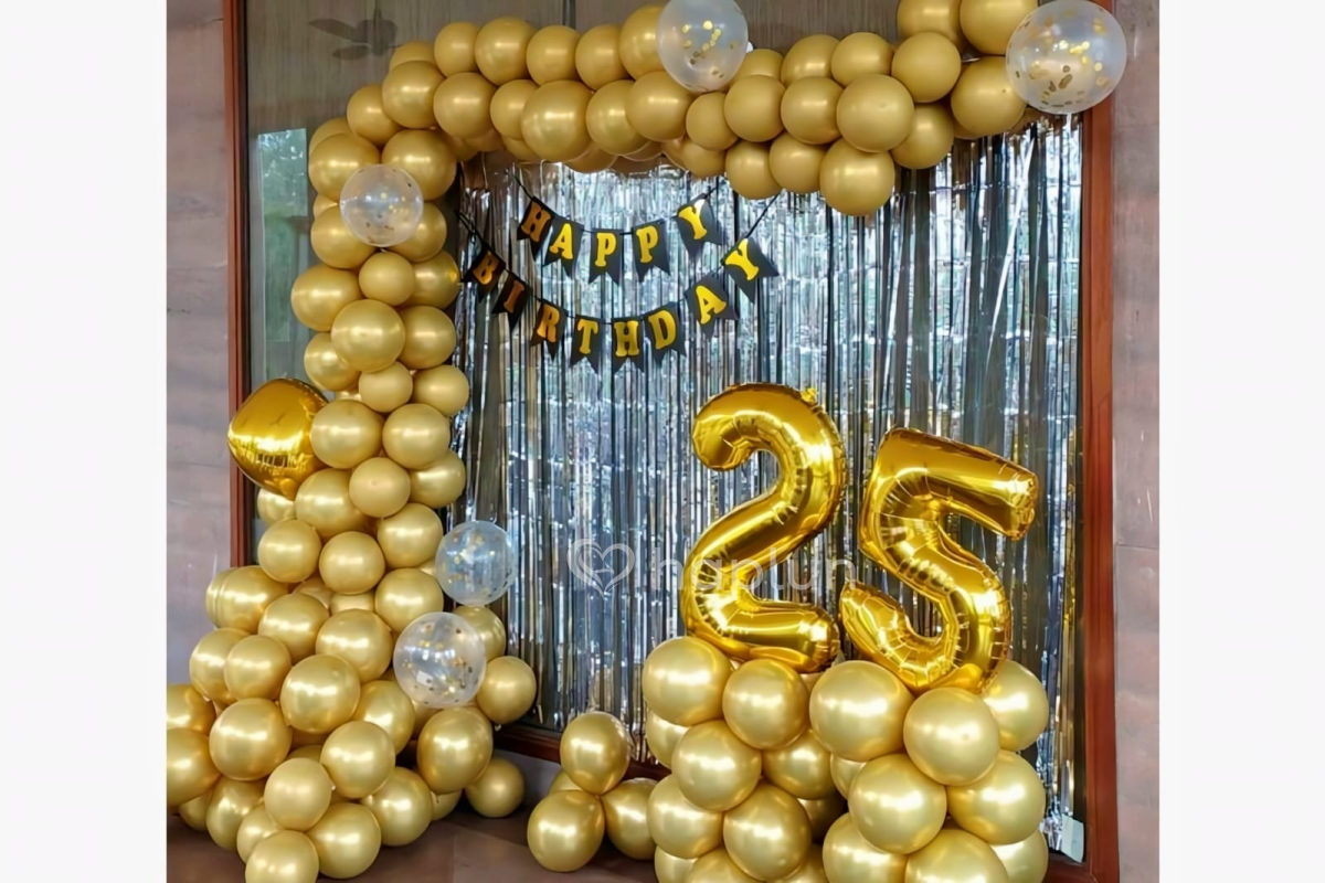 25th birthday decor ideas