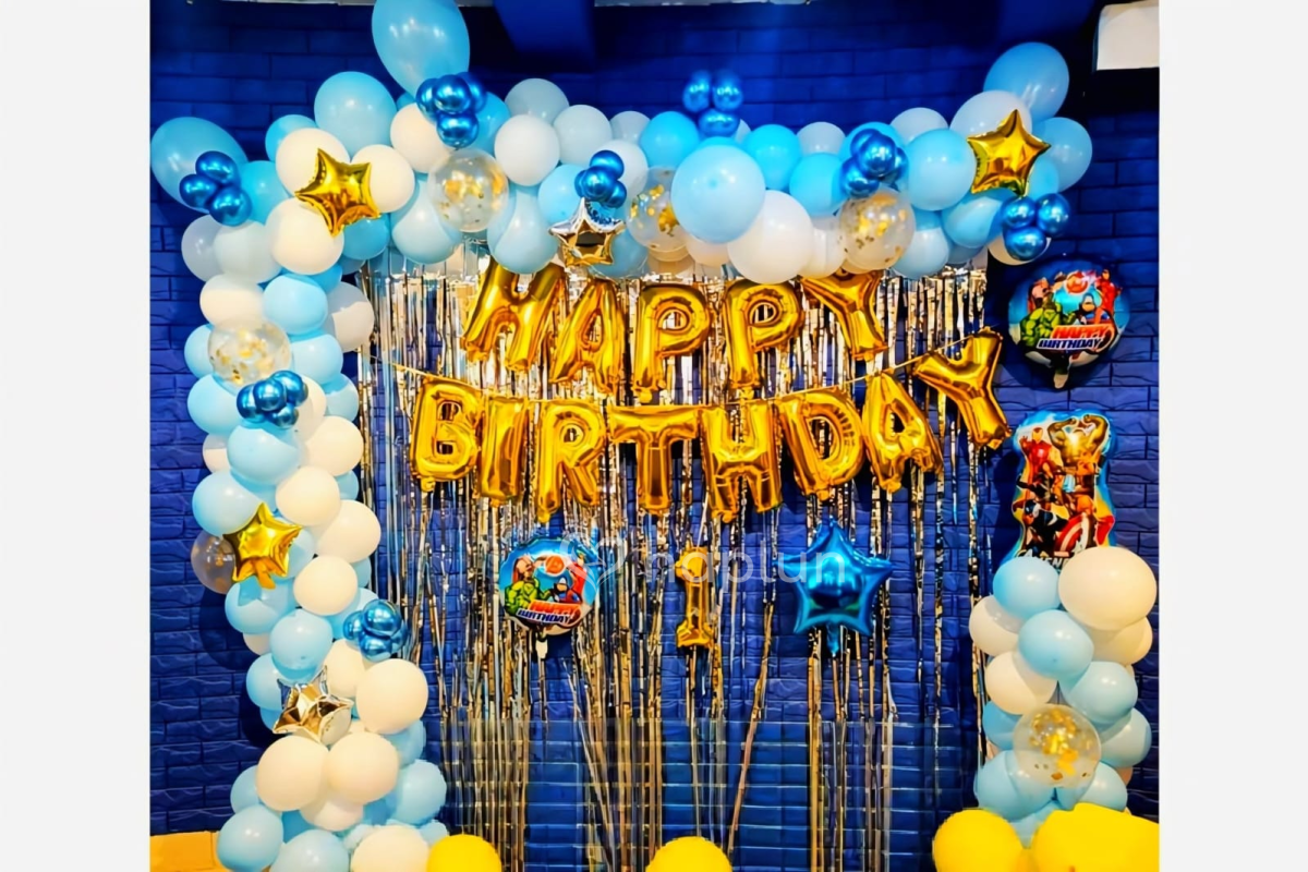 Avenger Theme Birthday Decoration