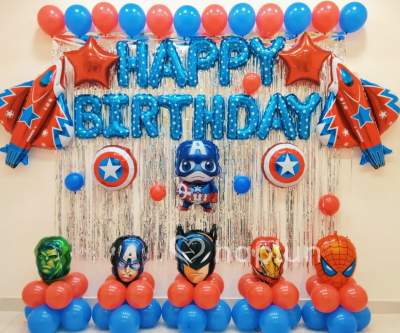 Avengers Superhero Theme Decoration