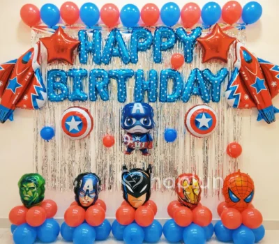Avengers Superhero Theme Decoration