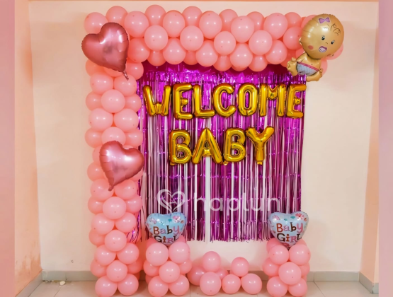 Little Miss Arrived Decor