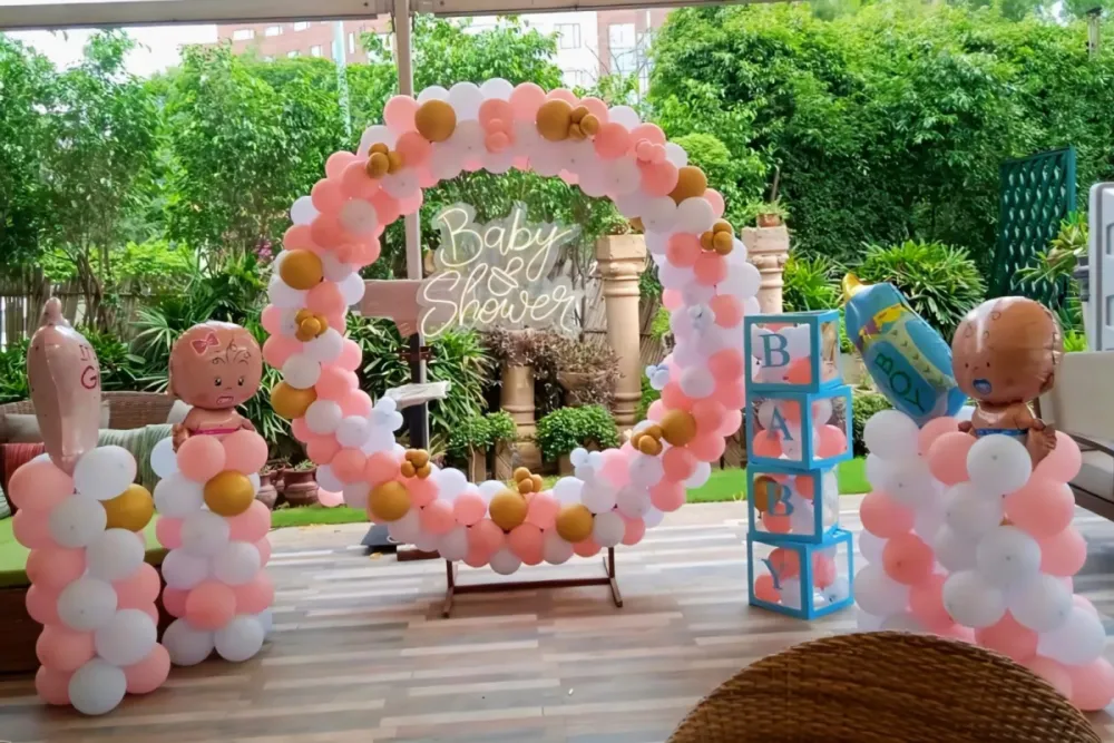 Baby Shower Decoration at home