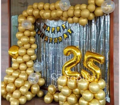 Golden Wall Decoration