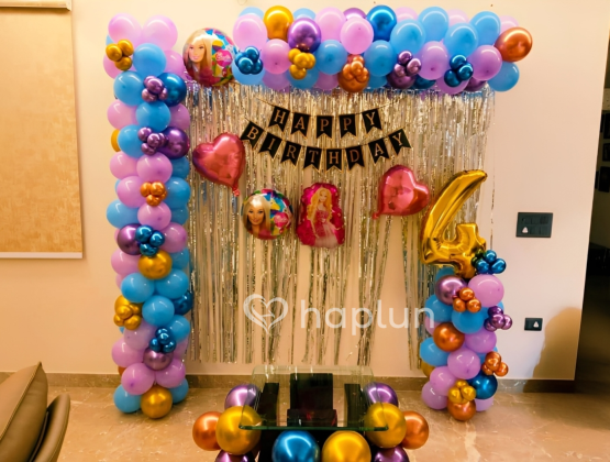 Barbie Theme Decoration for Girls