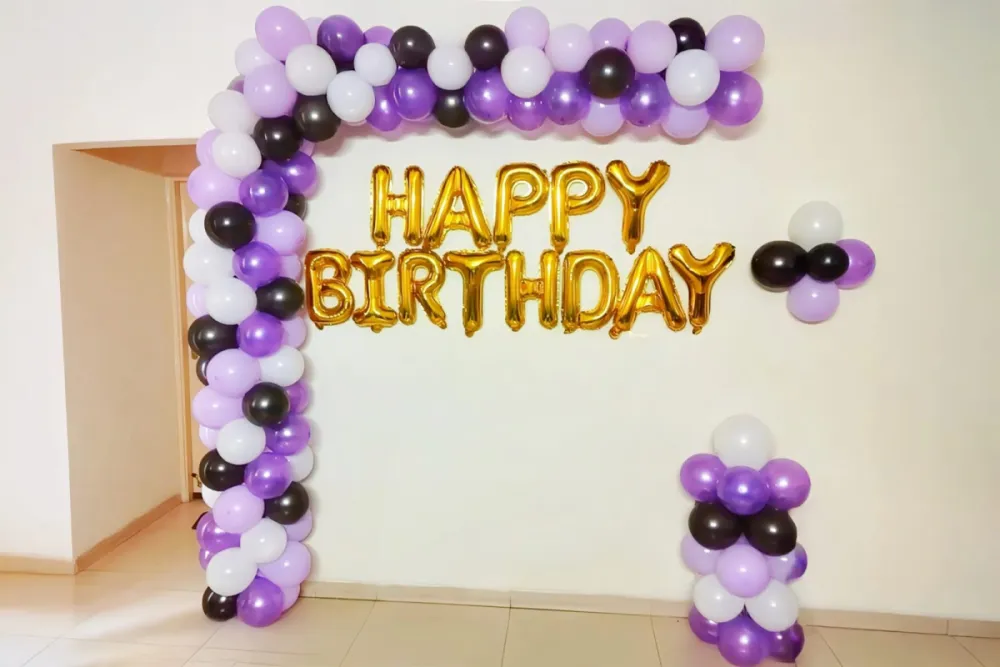 Basic birthday party decoration in bangalore