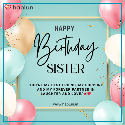 Behen ke birthday par wish card