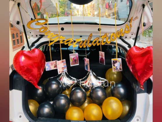 Congratulations Car Boot Decoration
