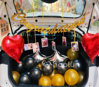 Congratulations Car Boot Decoration
