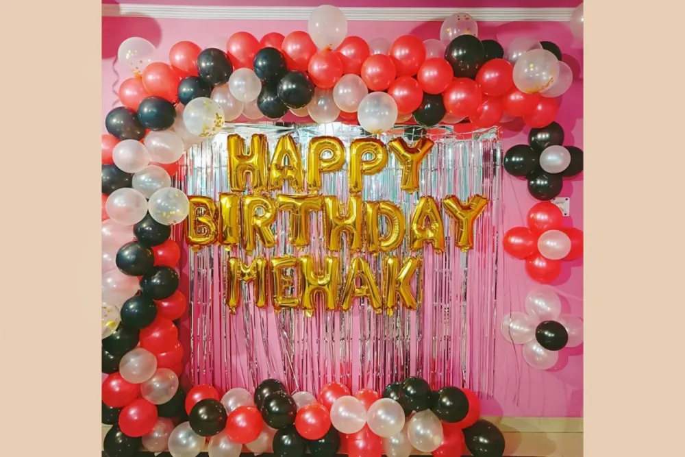 Decoration at home for birthday