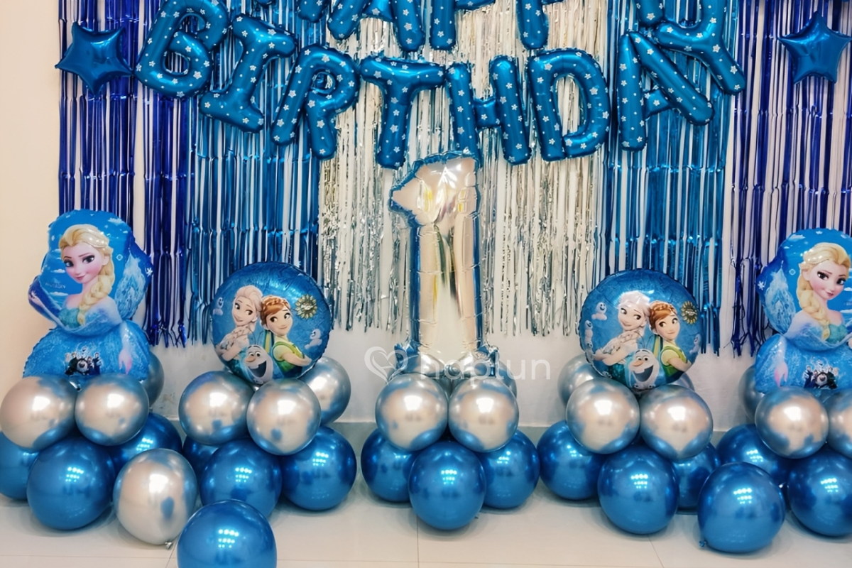 Frozen Theme Birthday Decoration
