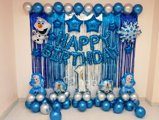 Ice Princess Frozen Birthday Decor