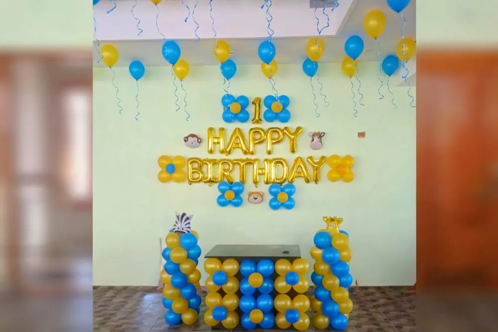 Jungle Theme Surprise for 1st birthday