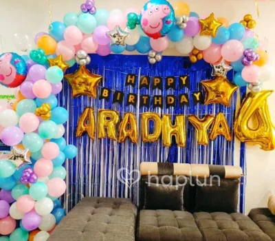 Peppa Pig Theme Decoration