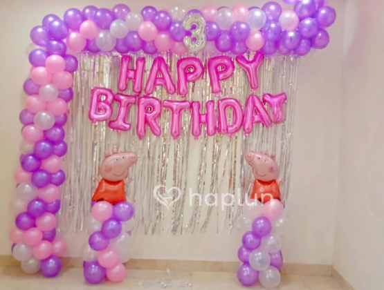 Peppa Pig Theme Decor