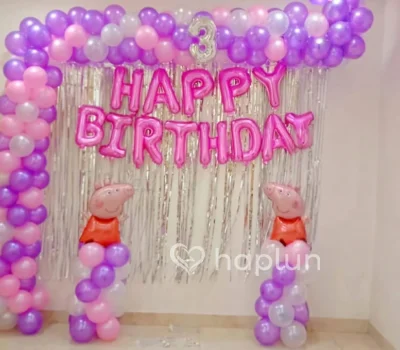 Peppa Pig Theme Decor