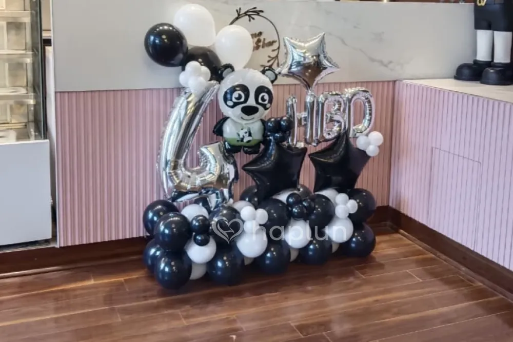 Panda ThemeMarquee Balloon Decoration