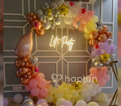 Let's Party Decoration