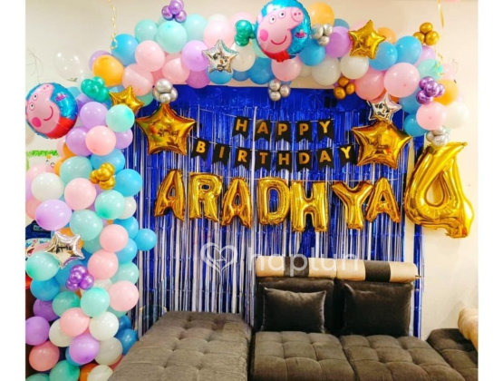 Peppa Pig Theme Decoration