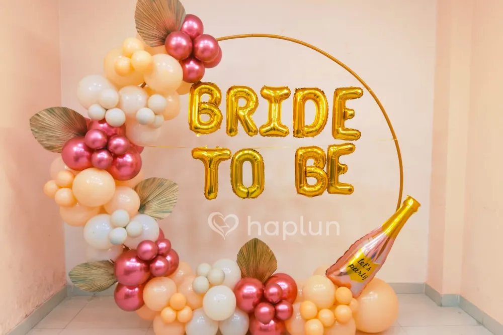 Premium Bride to Be Ring Decoration