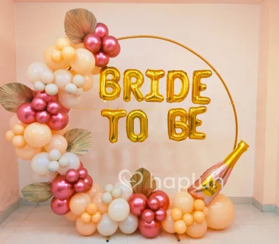 Premium Bride to Be Ring Decoration