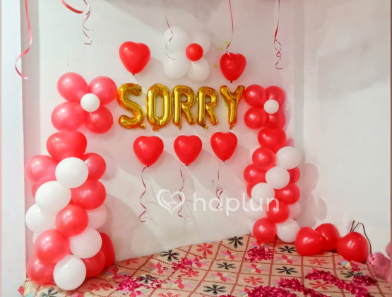 Apology with Love Decor