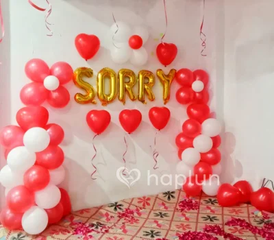 Apology with Love Decor
