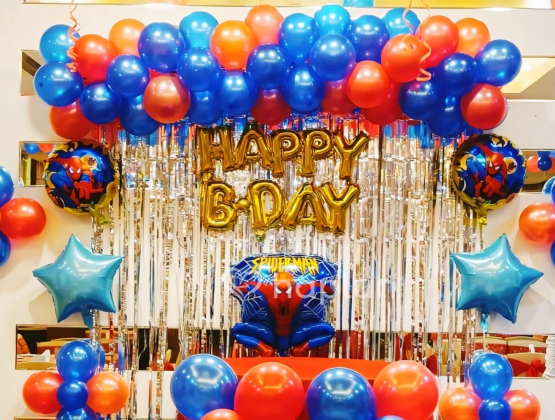 Spider Man Theme Decoration