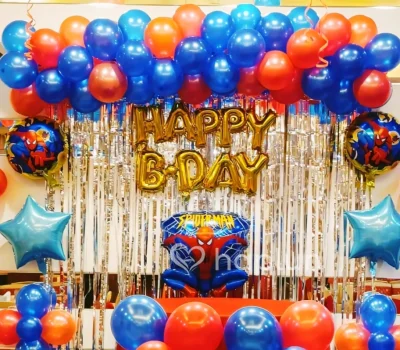 Spider Man Theme Decoration