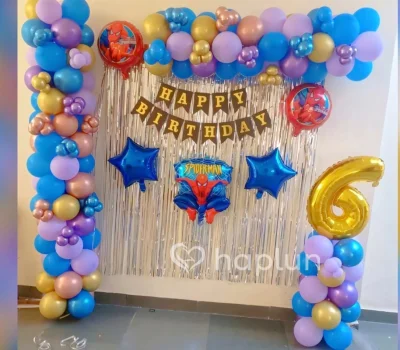 Spider-man Theme Backdrop