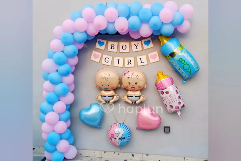 Baby Shower Arch Balloon Decor