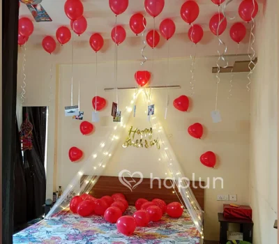 Romantic Cabana Birthday Surprise