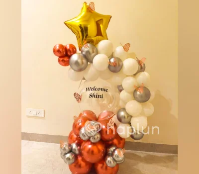 Elegant Welcome Marquee Decoration