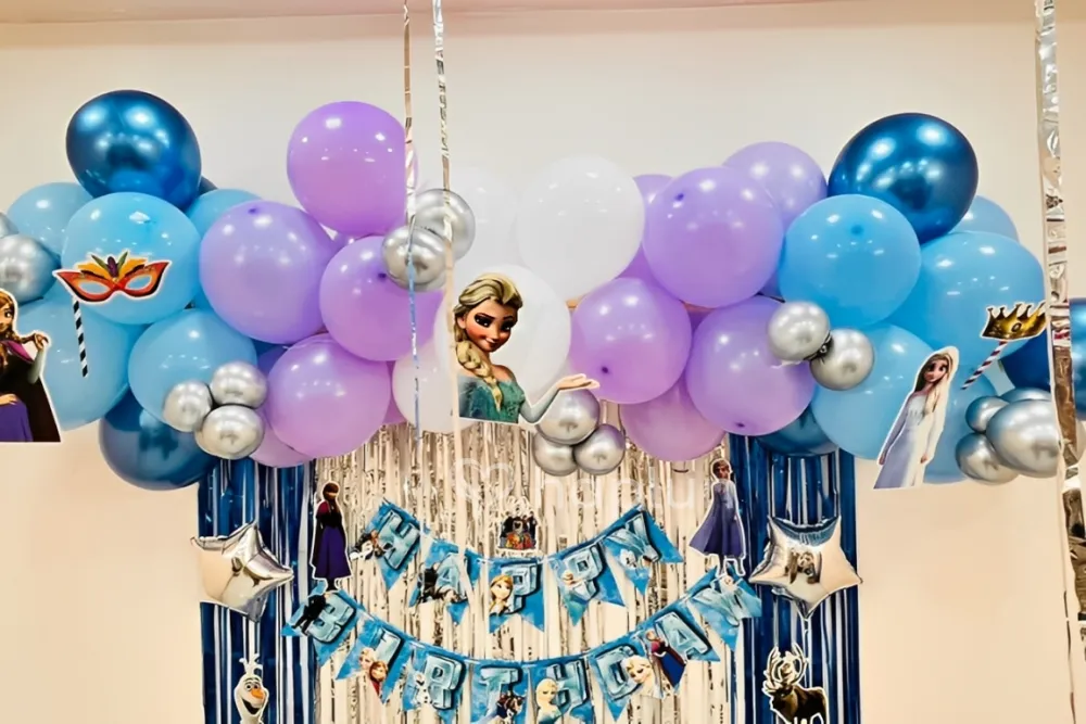 Frozen Princess Balloon Decoration