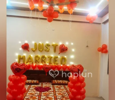 Just Married Special Room Surprise