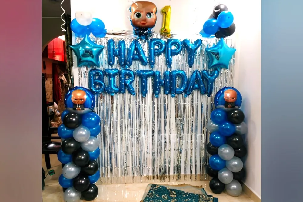 Boss Baby Theme Decoration