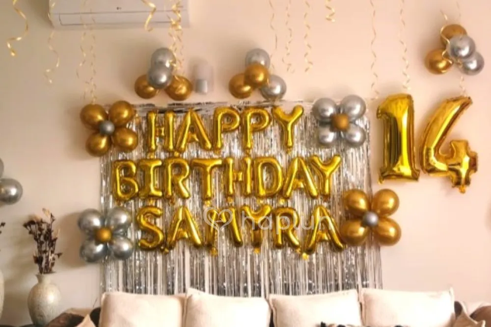 Chrome Balloon Decor