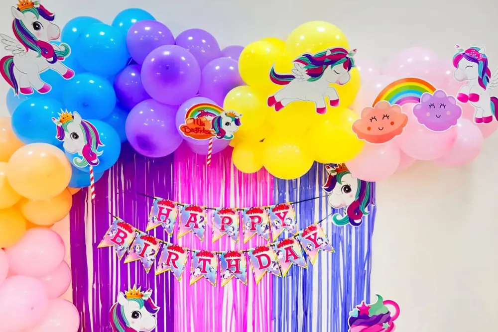 Happy birthday decoration