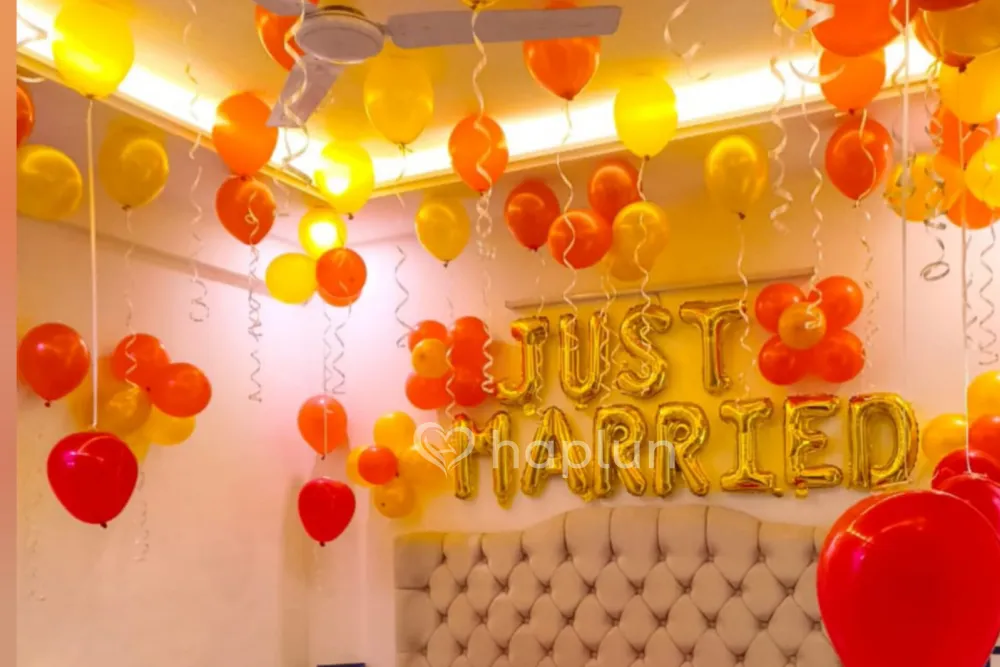 Just Married Room Decor