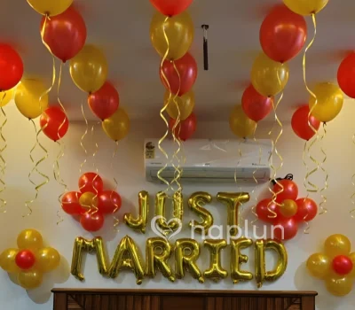 Just Married Room Decor