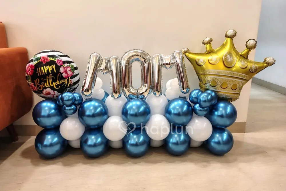 Marquee Birthday Decor for MOM