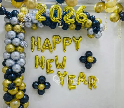 New Year Arch Balloon Decoration