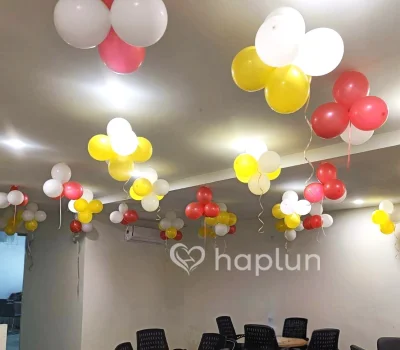 Office Balloon Party Decor