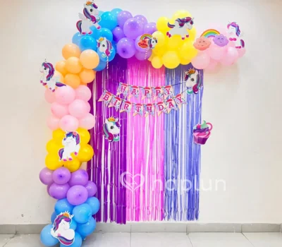 Pastel Unicorn Theme Decoration