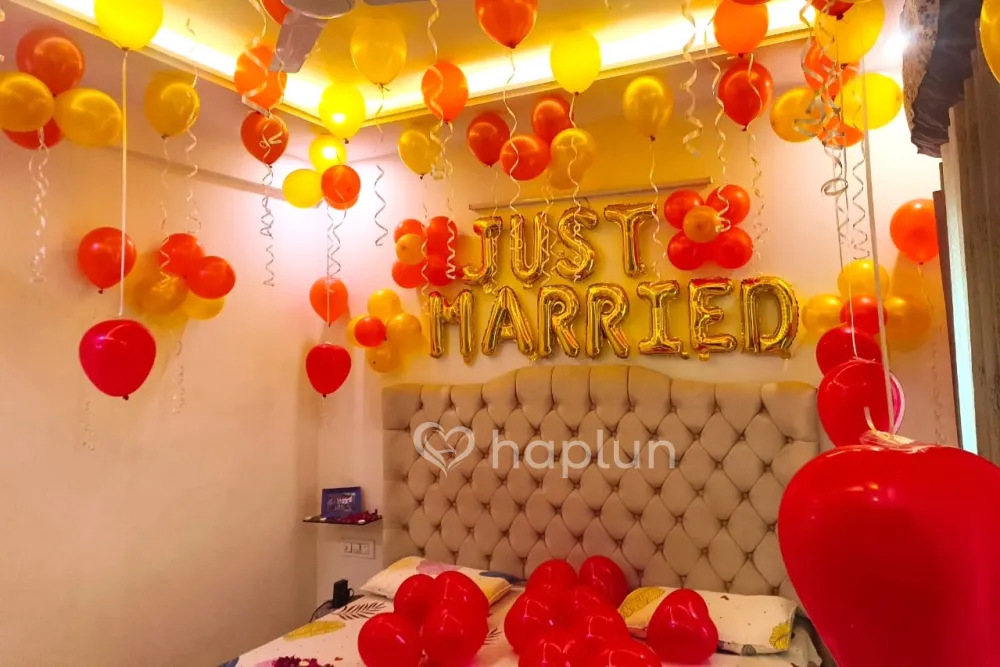 Romantic Red Newly Wedding Decoration